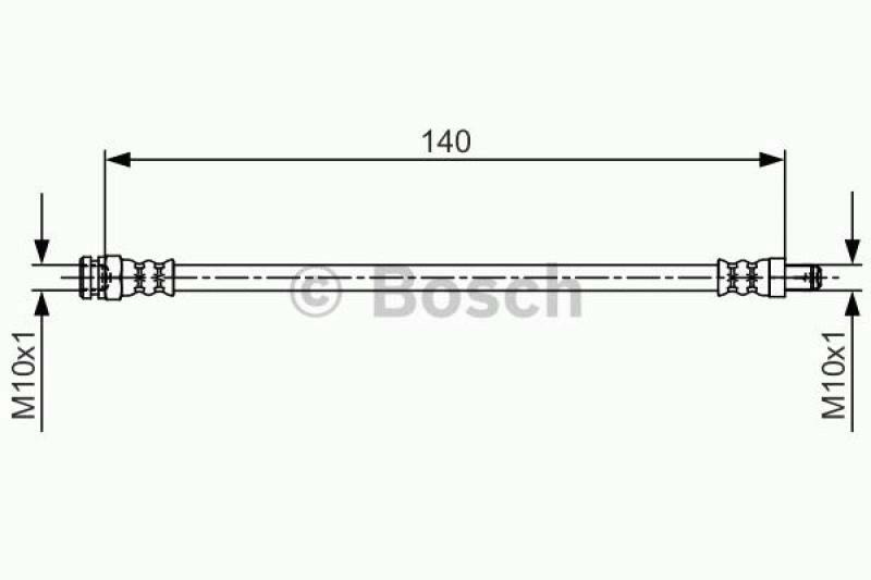 BOSCH Bremsschlauch