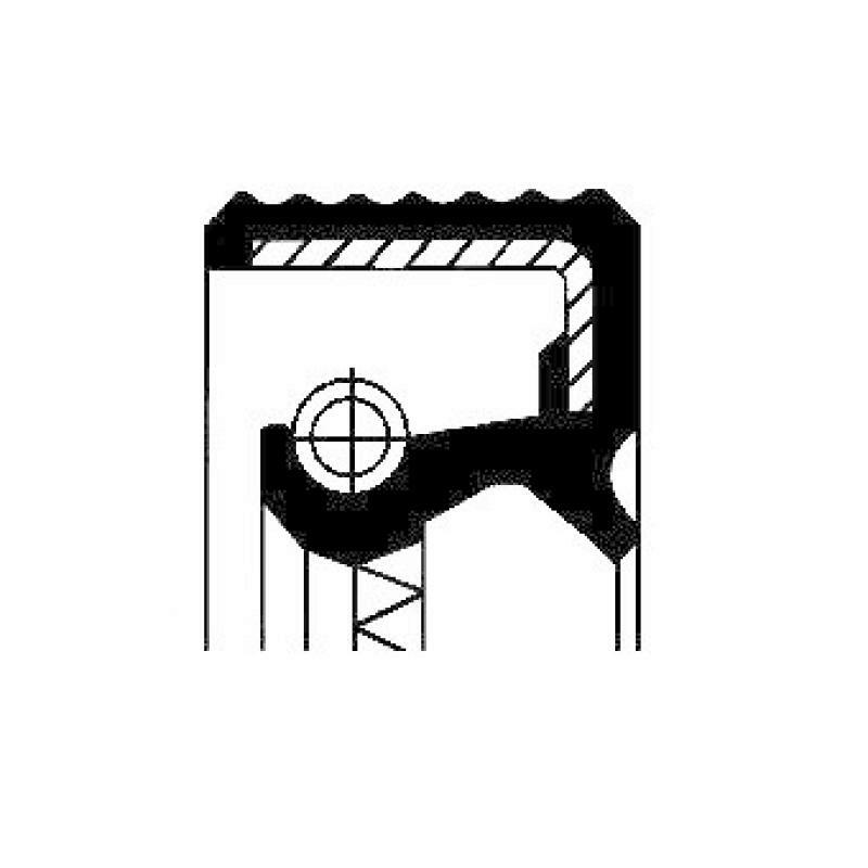 CORTECO Shaft Seal, wheel hub