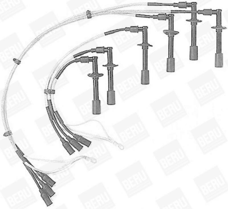 BERU Z&uuml;ndleitungssatz