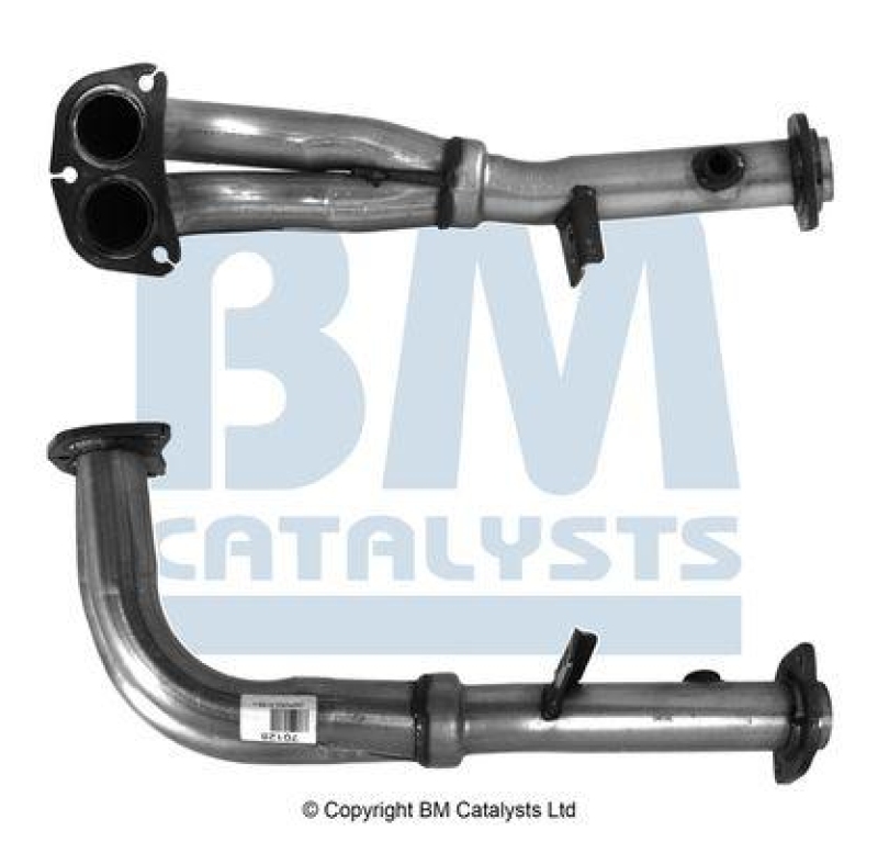 BM Catalysts Abgasrohr Auspuffanlage Vorne passend für Honda CR-V 1 2.0 ...