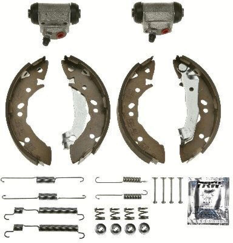 TRW Brake Shoe Set Brake Kit
