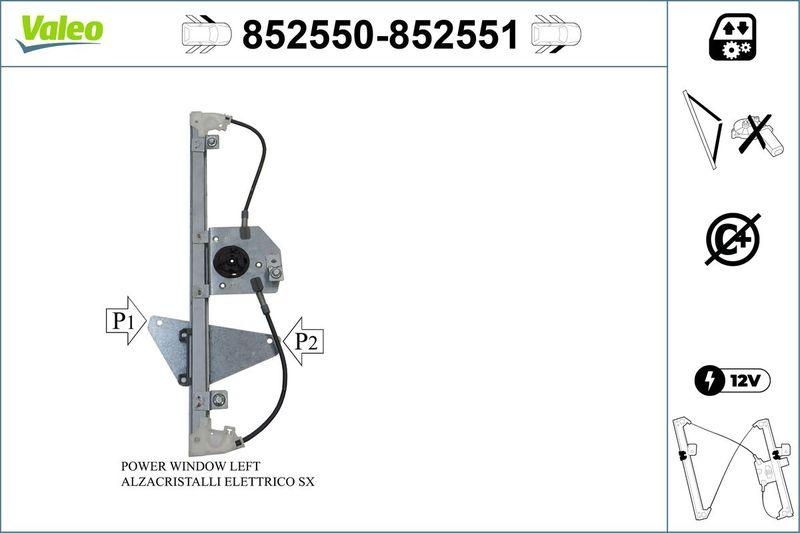 VALEO Fensterheber 852550