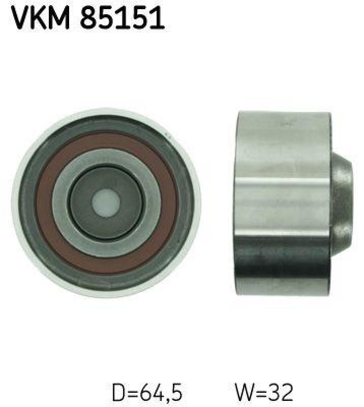 SKF Umlenk-/Führungsrolle, Zahnriemen