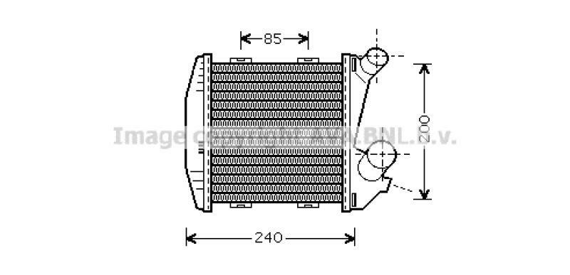 AVA QUALITY COOLING Intercooler, charger