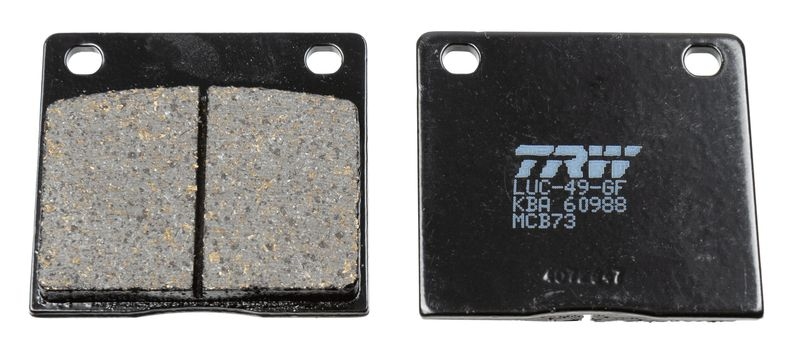 TRW Brake Pad Set, disc brake Organic Allround