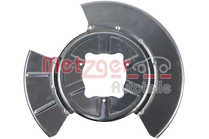 METZGER Spritzblech, Bremsscheibe GREENPARTS