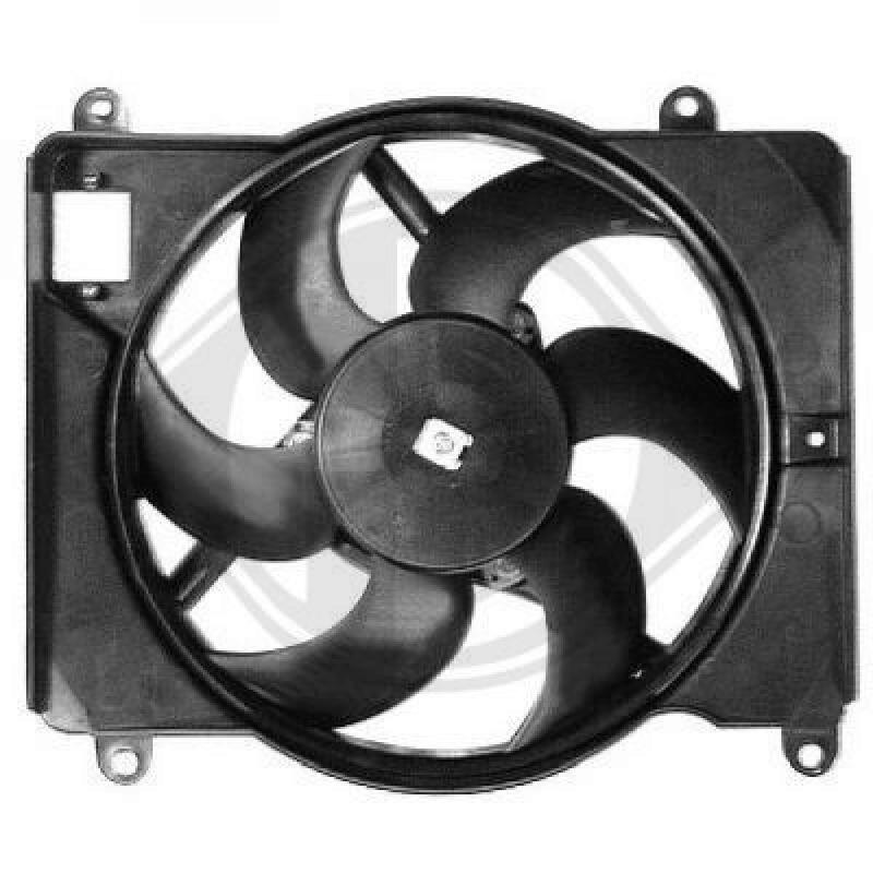 DIEDERICHS Fan, radiator