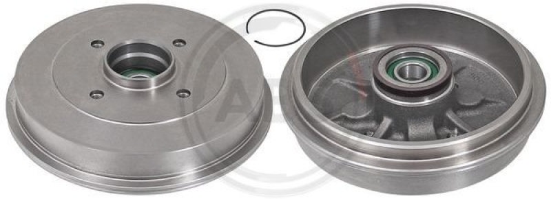 2x Brake Drum