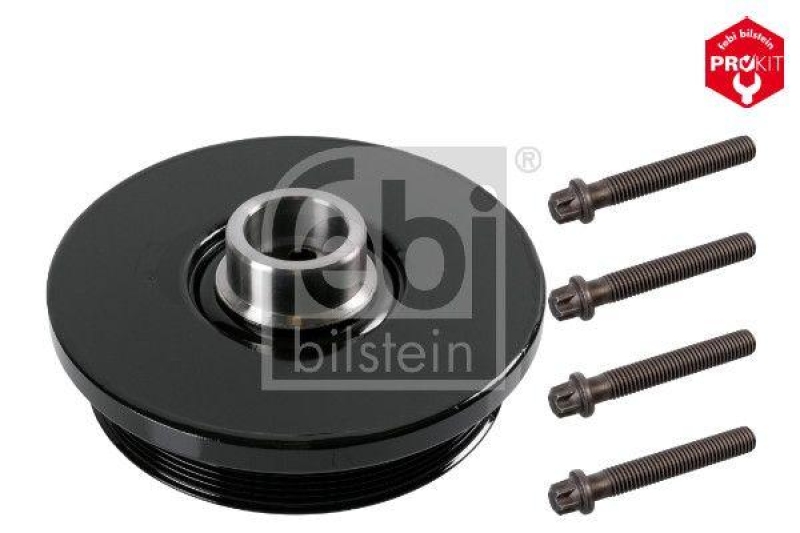 FEBI BILSTEIN Riemenscheibe, Kurbelwelle ProKit 175189
