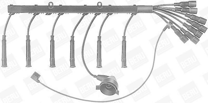 BERU Zündleitungssatz