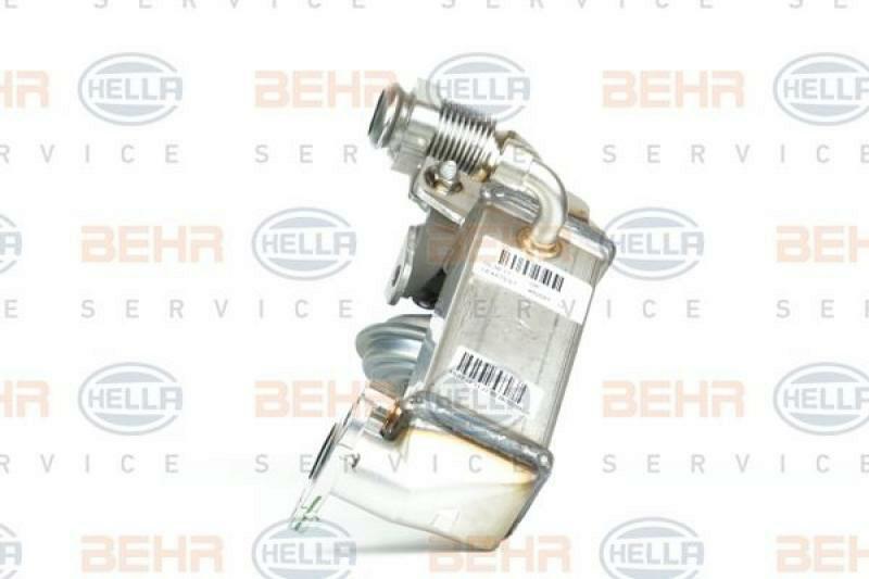 HELLA Cooler, exhaust gas recirculation BEHR HELLA SERVICE *** PREMIUM LINE ***