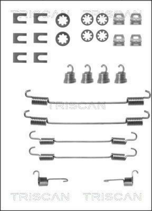 TRISCAN Accessory Kit, brake shoes