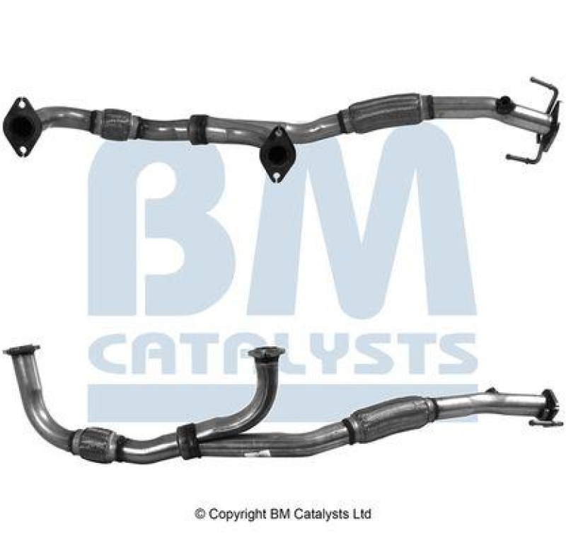 BM Catalysts Abgasrohr Vorne passend für Mitsubishi Sigma 3.0 V6 Station...