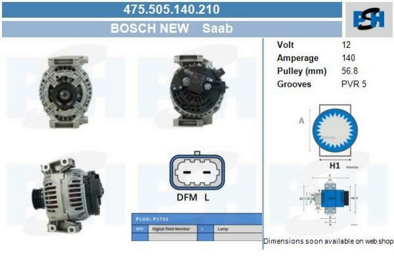 Lichtmaschine / Generator 475505140210