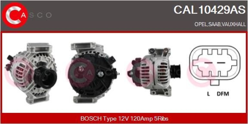 CASCO Generator Brand New HQ