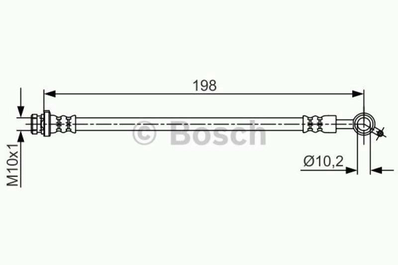 BOSCH Bremsschlauch