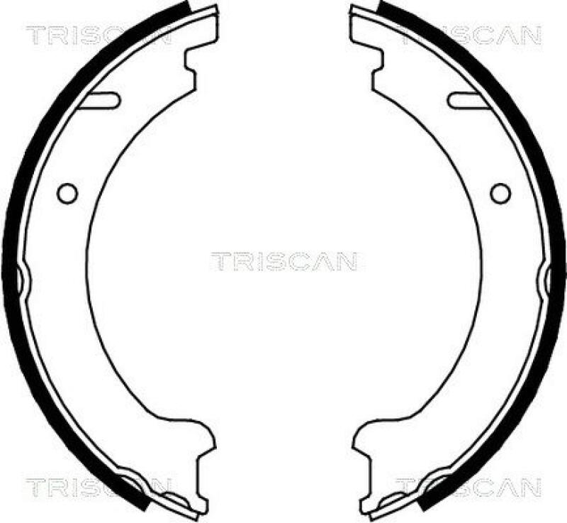 TRISCAN Bremsbackensatz, Feststellbremse