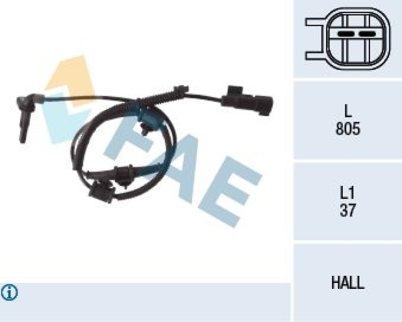 FAE Sensor, Raddrehzahl