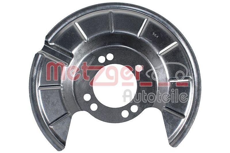 METZGER Spritzblech, Bremsscheibe GREENPARTS