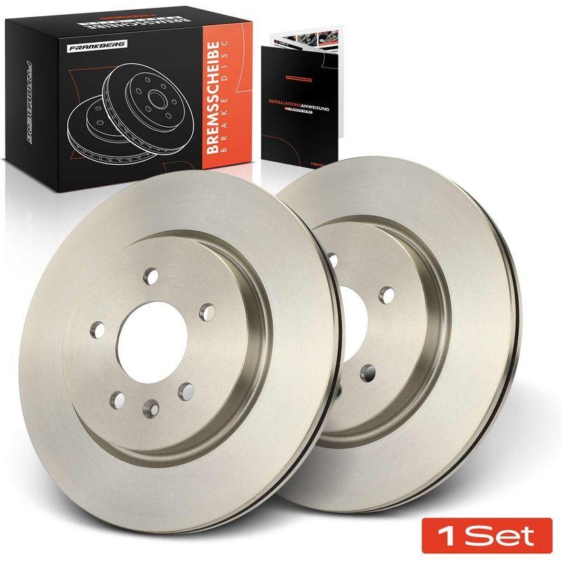 2x Frankberg Bremsscheiben Hinterachse 5481FB0034211