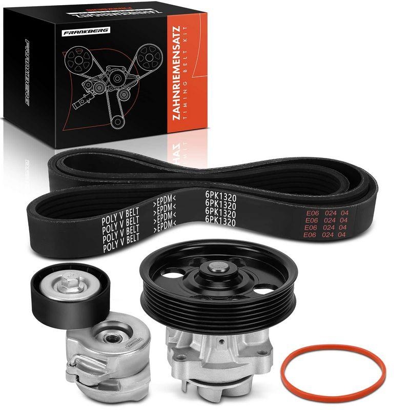 1x Frankberg Keilrippenriemensatz Wasserpumpe 5481FB0043188