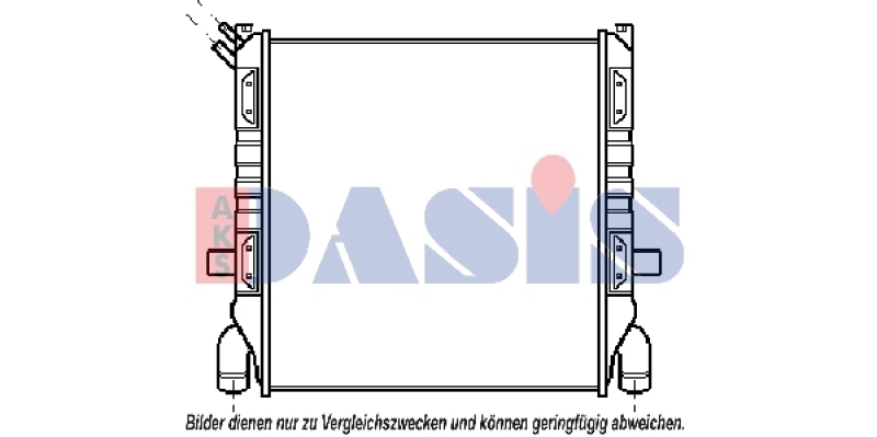 AKS DASIS Kühler, Motorkühlung