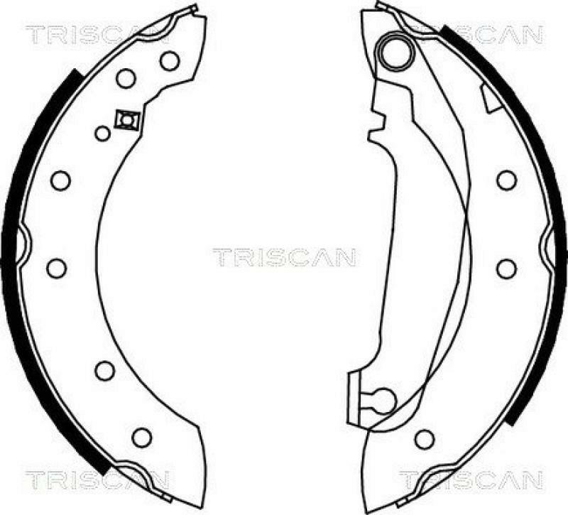 TRISCAN Bremsbackensatz 8100 27516