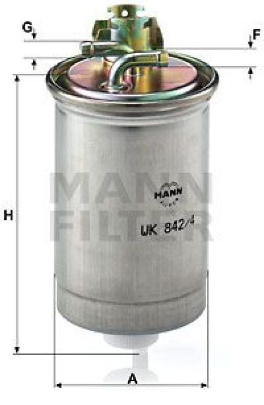 MANN-FILTER Fuel filter