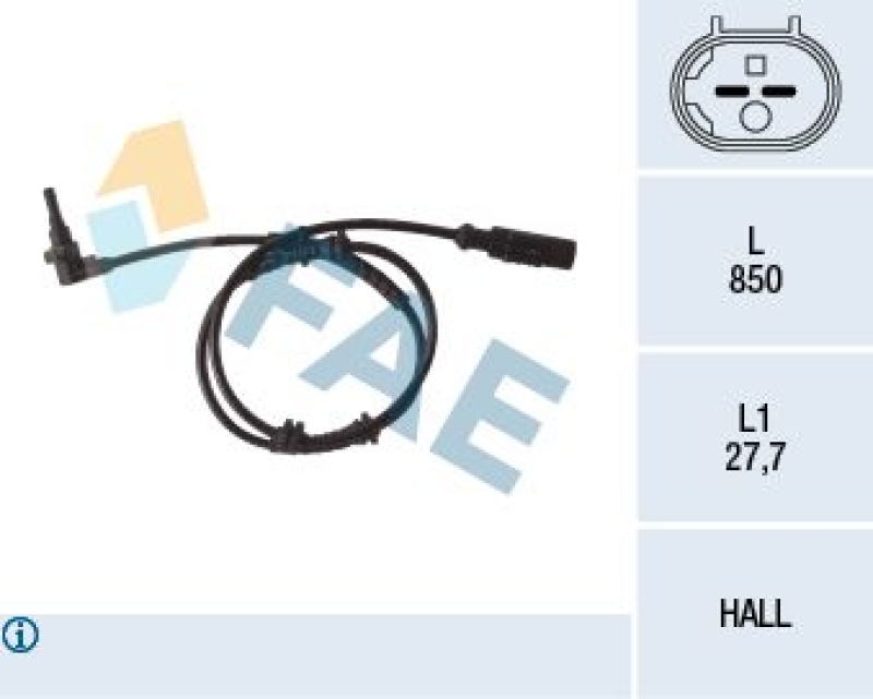 FAE Sensor, Raddrehzahl