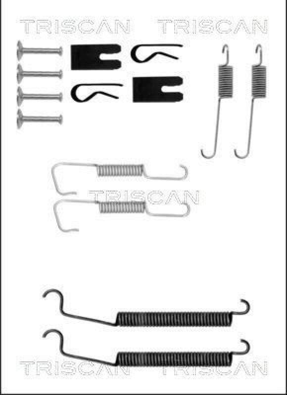 TRISCAN Accessory Kit, brake shoes
