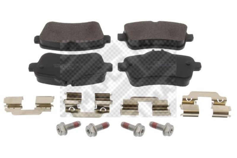 MAPCO Brake Pad Set, disc brake