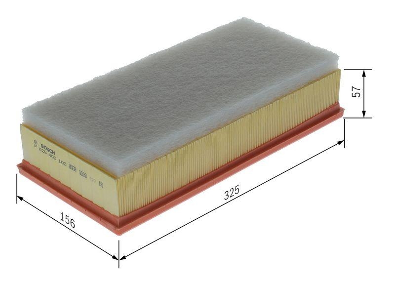 BOSCH Luftfilter F 026 400 100