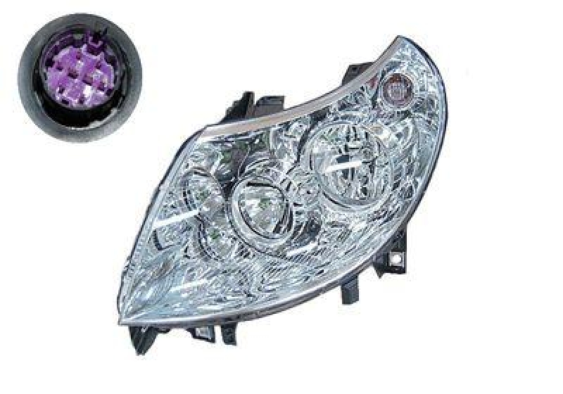 VAN WEZEL Headlight
