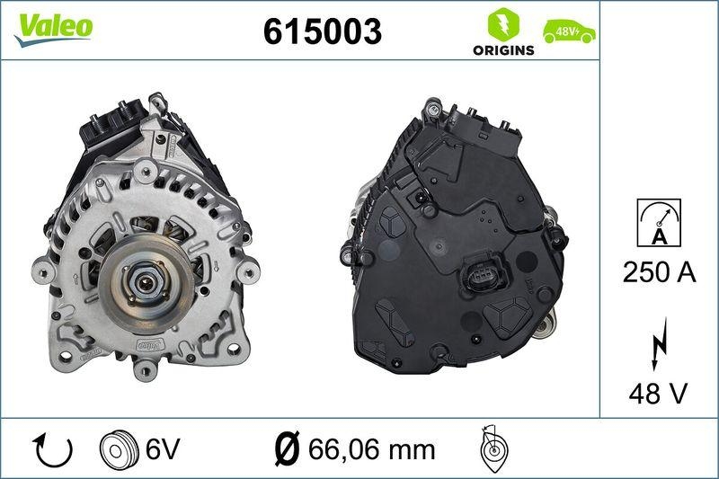 VALEO Startergenerator VALEO ORIGINS NEW 48V IBSG OE TECHNOLOGIE