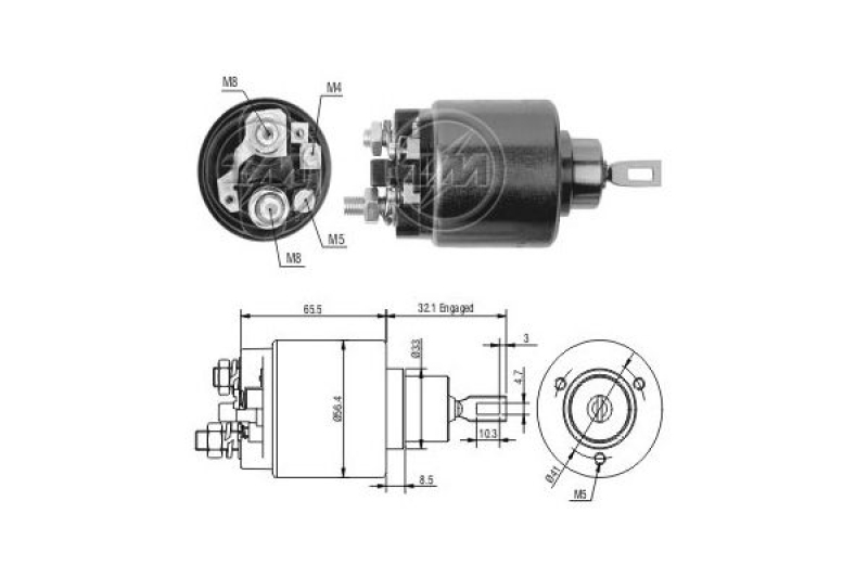 ERA Magnetschalter für Starter / Anlasser