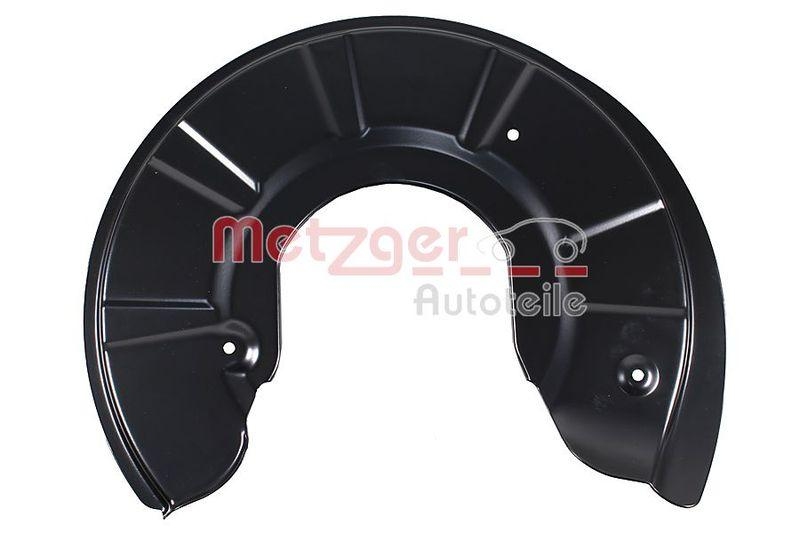 METZGER Spritzblech, Bremsscheibe GREENPARTS