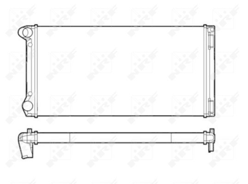 NRF Radiator, engine cooling