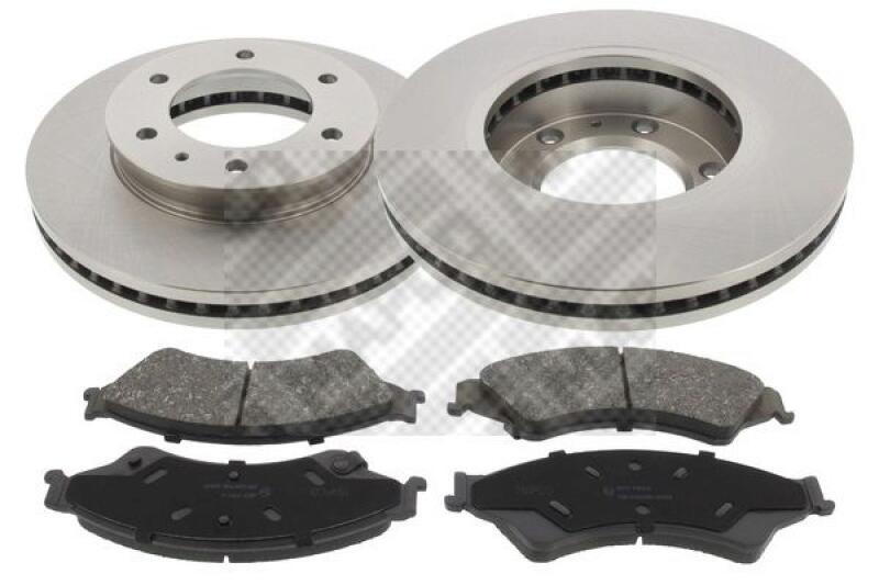 MAPCO Brake Set, disc brakes