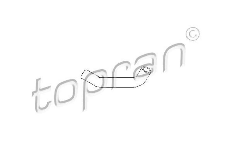 TOPRAN Radiator Hose