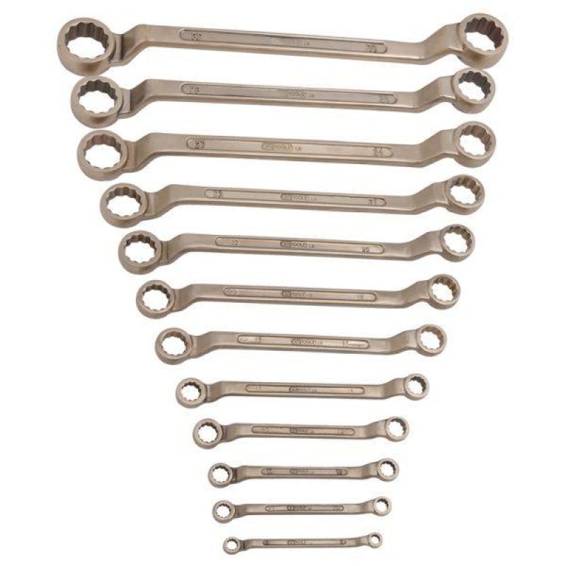 KS TOOLS Double Ring Spanner Set