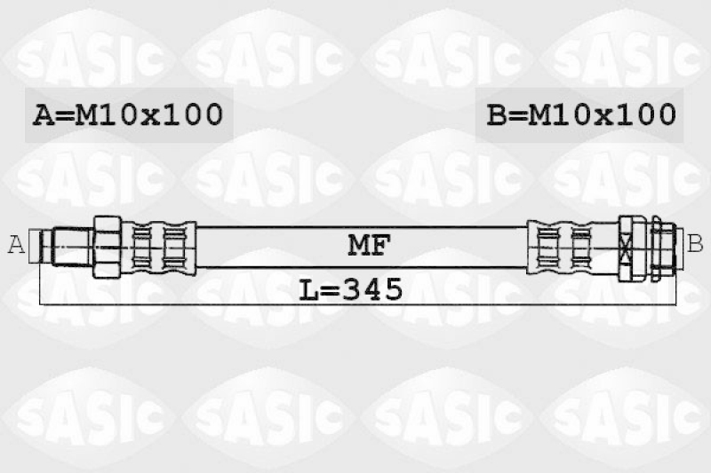 SASIC Bremsschlauch