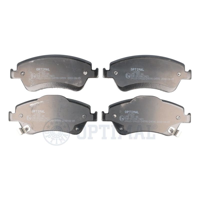 OPTIMAL Brake Pad Set, disc brake