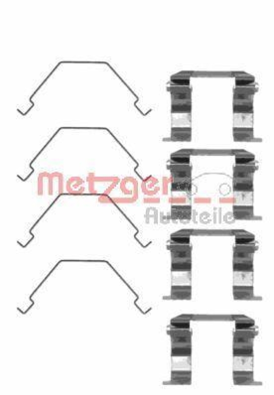 METZGER Accessory Kit, disc brake pad