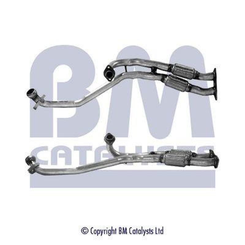 BM Catalysts Abgasrohr Auspuffanlage Vorne passend f&uuml;r Alfa Romeo 155 2.5 V6 BM70138