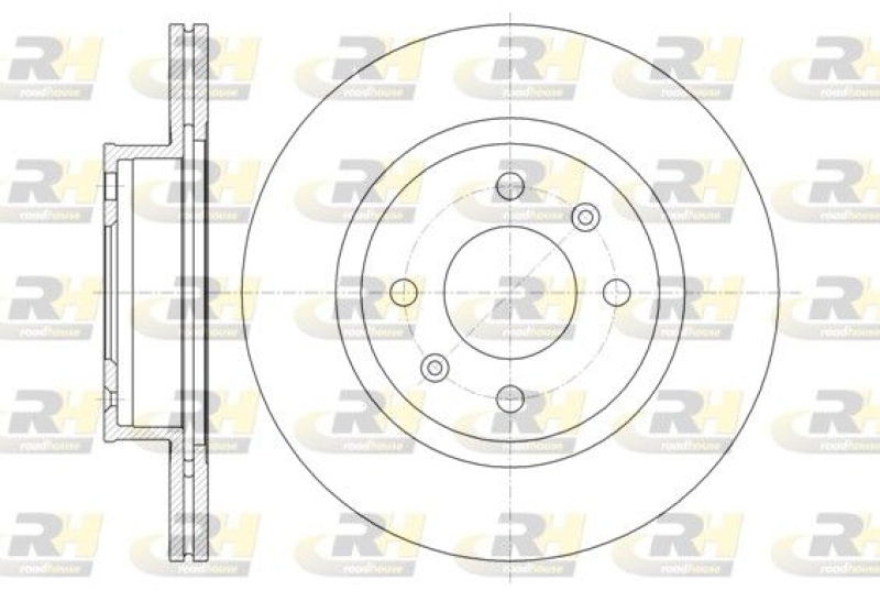 2x ROADHOUSE Brake Disc