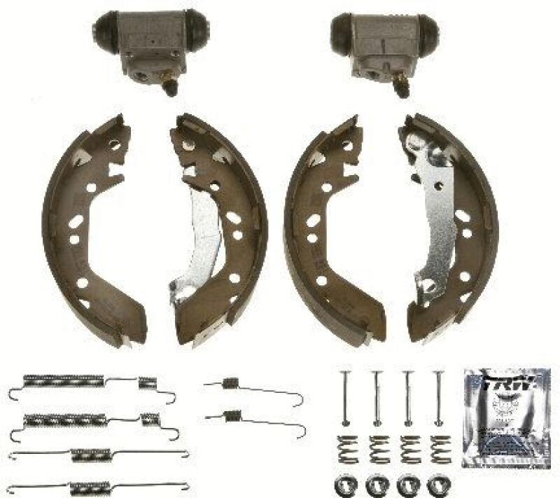 TRW Brake Shoe Set Brake Kit