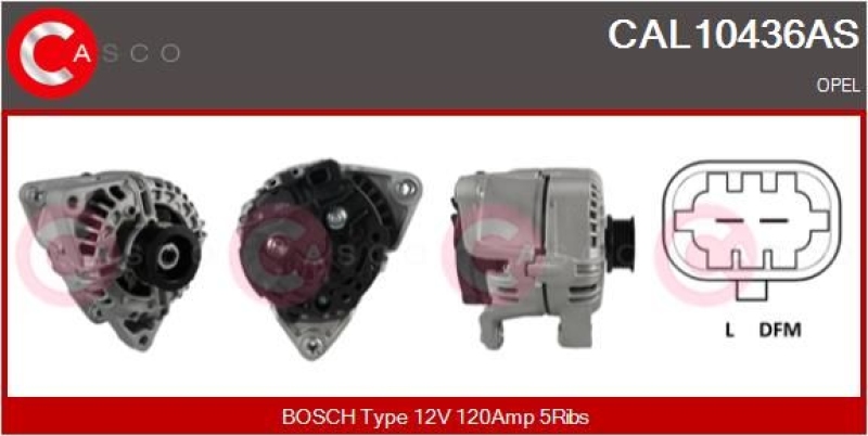 CASCO Generator Brand New HQ