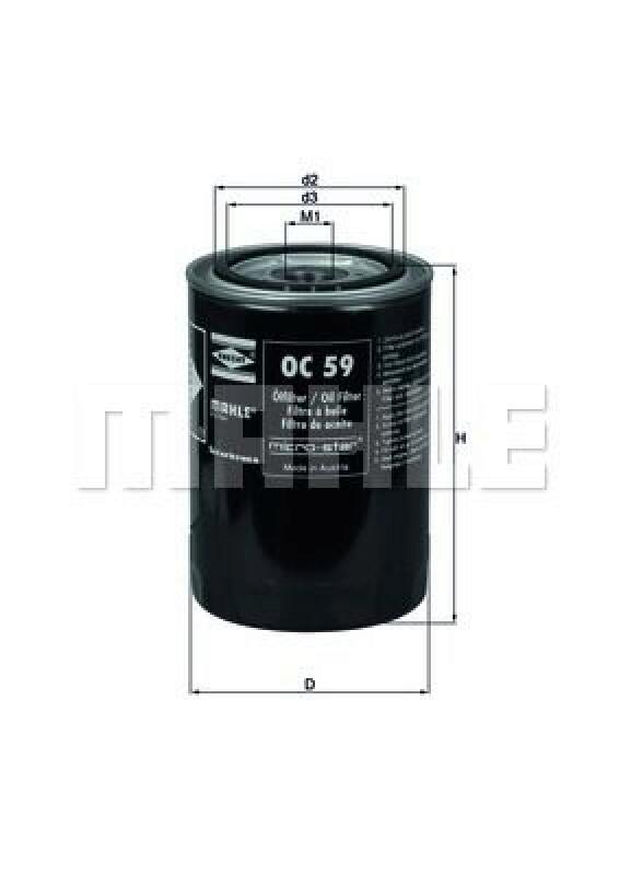 MAHLE Oil Filter