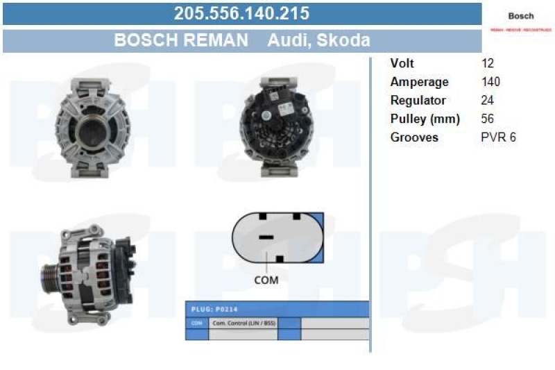 BV PSH Alternator