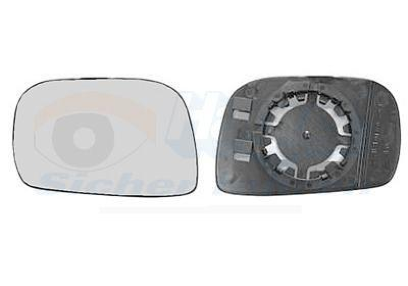 VAN WEZEL Spiegelglas, Außenspiegel * HAGUS * 3701831